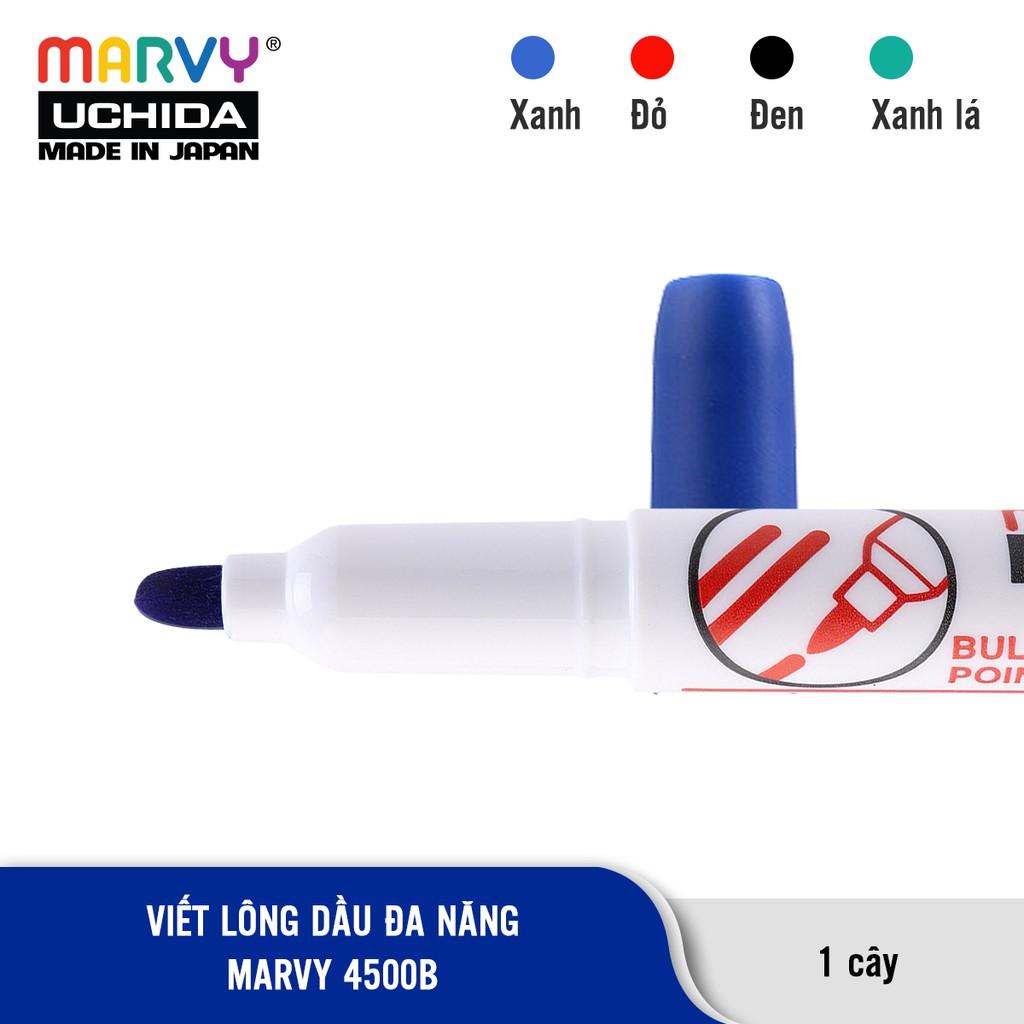 Bút Lông Dầu Đa Năng Đầu Tròn MARVY 4500B