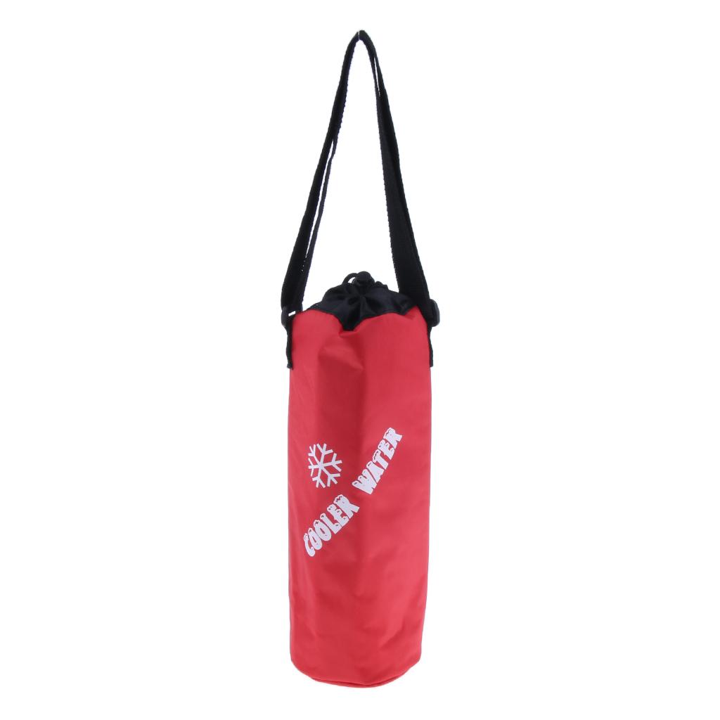 2pcs Protable Insulated Water Drink Bottle Cooler Carrier Cover Sleeve Tote Bag Pouch Holder for Women Men Biker Travel Cycling Climbing Sports