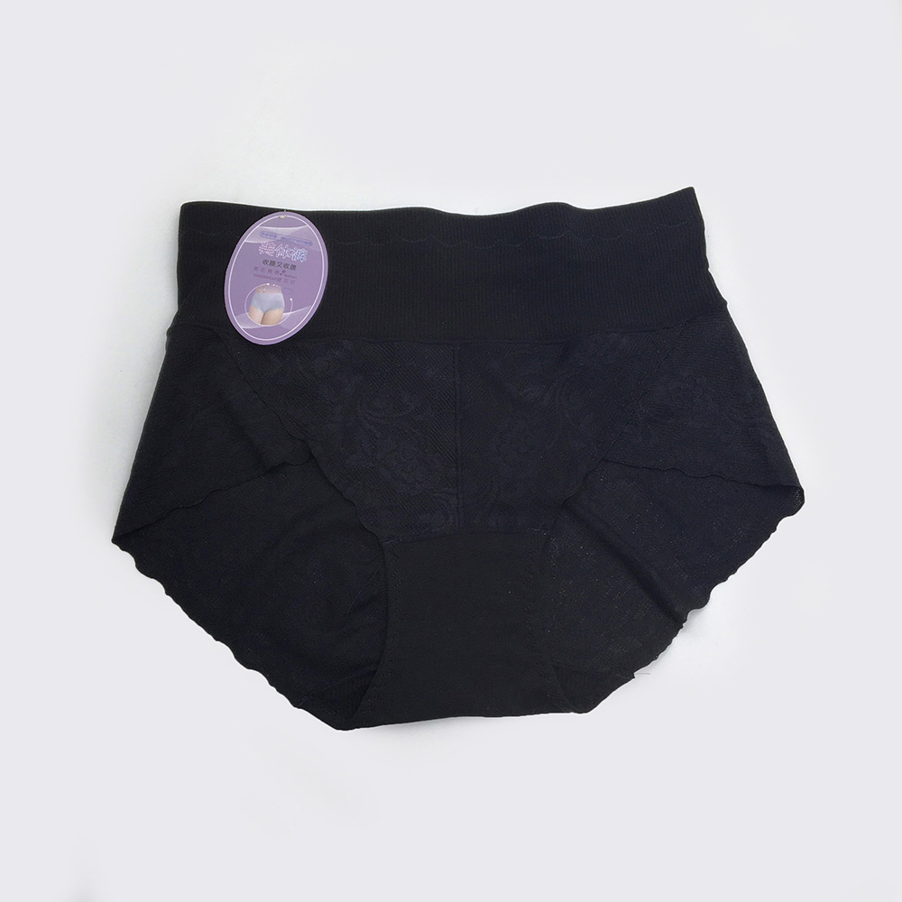Quần lót nữ cotton ren cạp cao gen bụng, không lộ viền, mềm mịn,kháng khuẩn thấm hút tốt