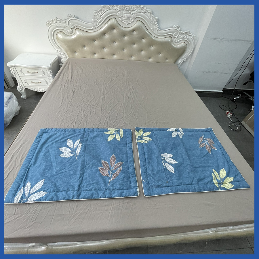 Bộ Ga Ra Gối 3 Món Cotton Hàn Quốc Ga Giường Cotton Cao Cấp