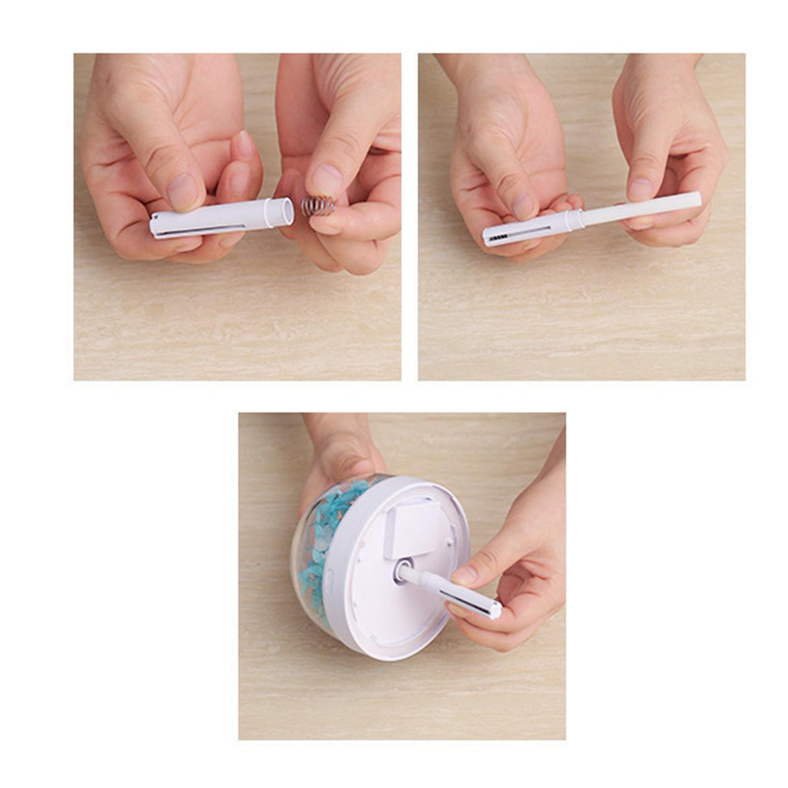 220ml USB LED Mini Car Home Humidifier Aroma Oil Mist Diffuser Green