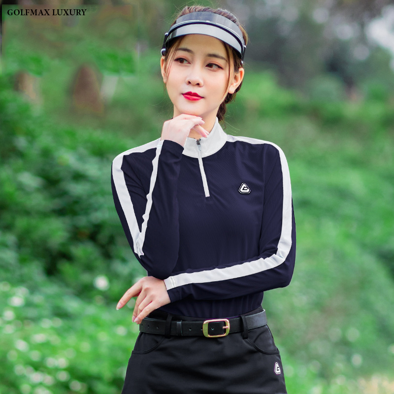 Áo dài tay golf nữ chính hãng_GM232