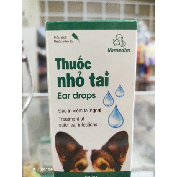 Thuốc nhỏ tai Vemedim cho chó mèo