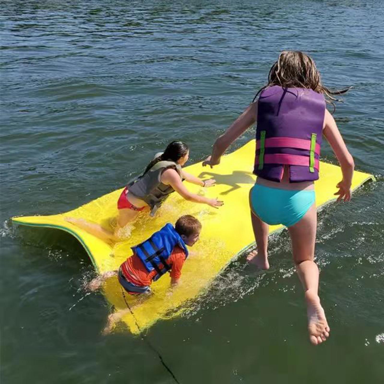 Water Floating Mat Relaxing Portable Lounge Mattress for Beach Boating River