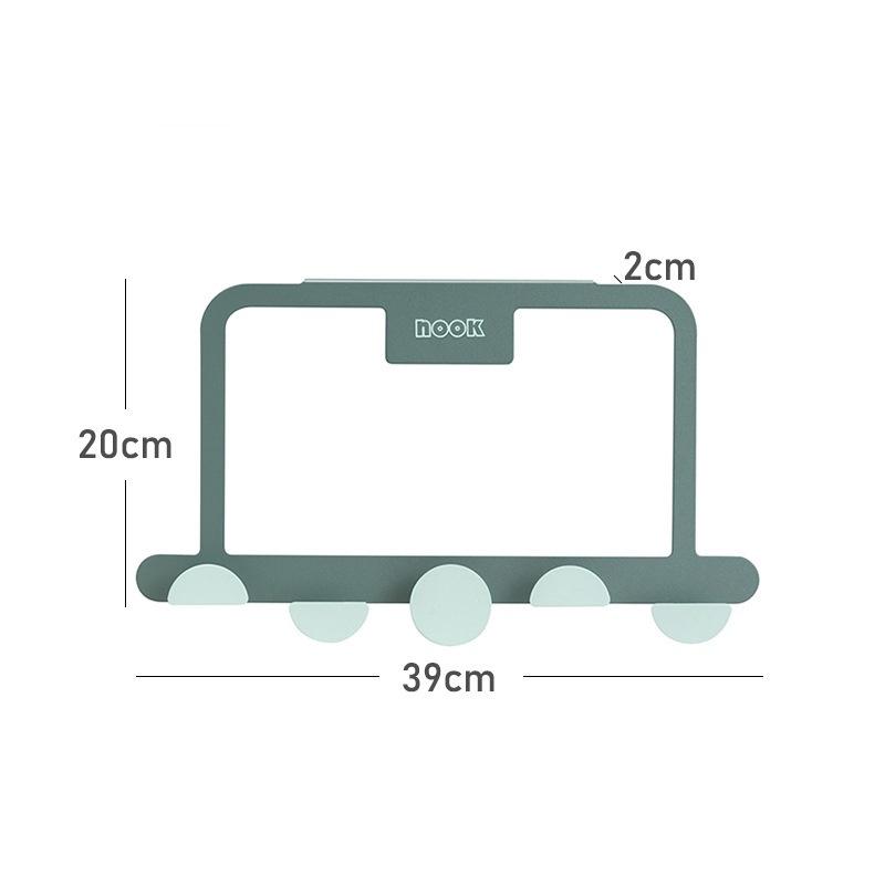 Móc treo áo khoác gắn tường không cần khoan lỗ tiện dụng cho phòng ngủ
