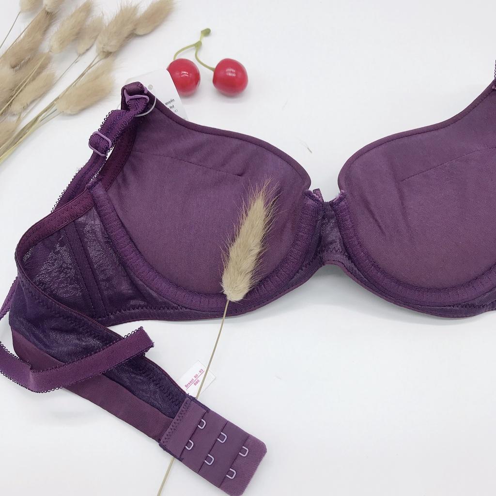 Áo Lót Có Gọng Đệm Mút Siêu Dày LUPERI SP85 dáng quả lên ôm ngực chất liệu lụa mềm mịn cho ngực nhỏ ngực lép ngực xệ