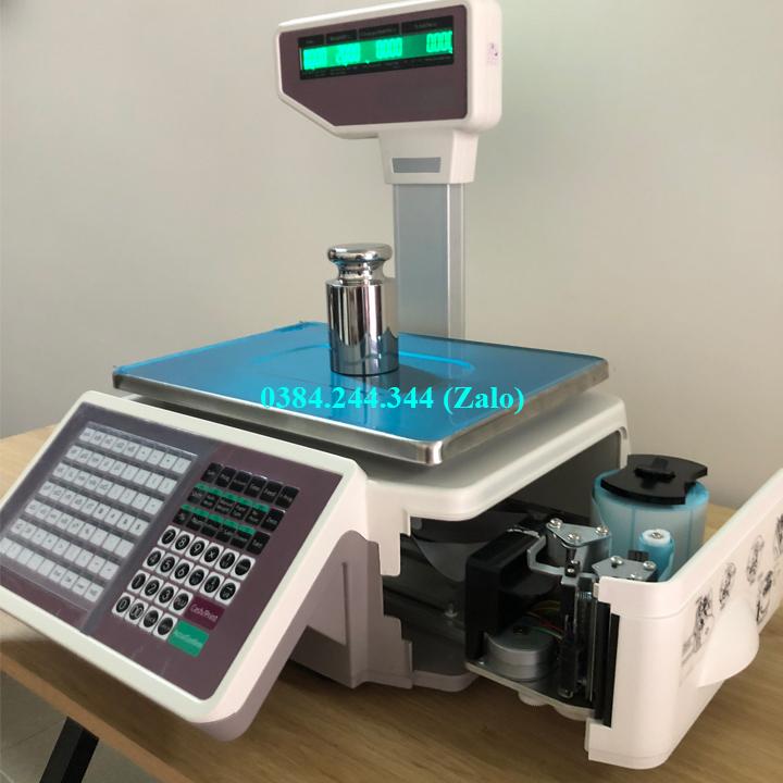 Cân điện tử tính tiền in tem mã vạch siêu thị TMA 30Kg, tặng kèm 3 cuộn giấy in tem dán