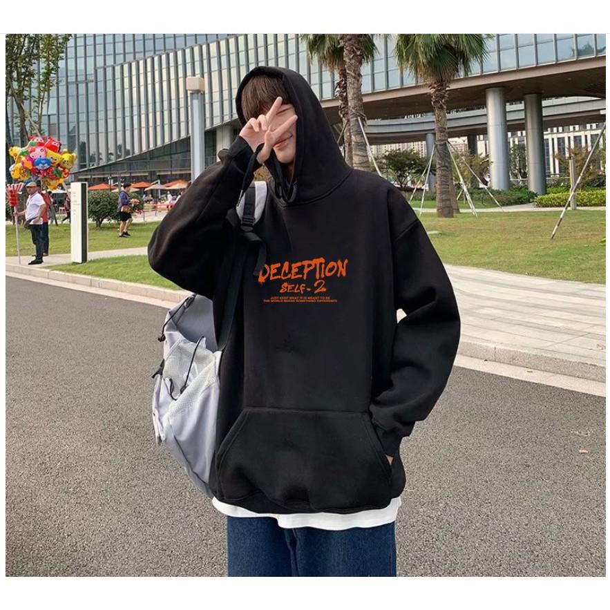 Áo Khoác Nam Nữ Hoodie Gấu Deception From Unisex