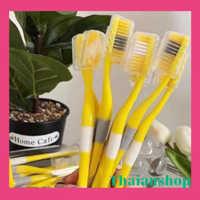 Bàn Chải Đánh Răng Vịt Vàng cho bé , Bàn Chải Vệ Sinh Răng Miệng Mềm Mượt Cao Cấp kèm cạo lưỡi