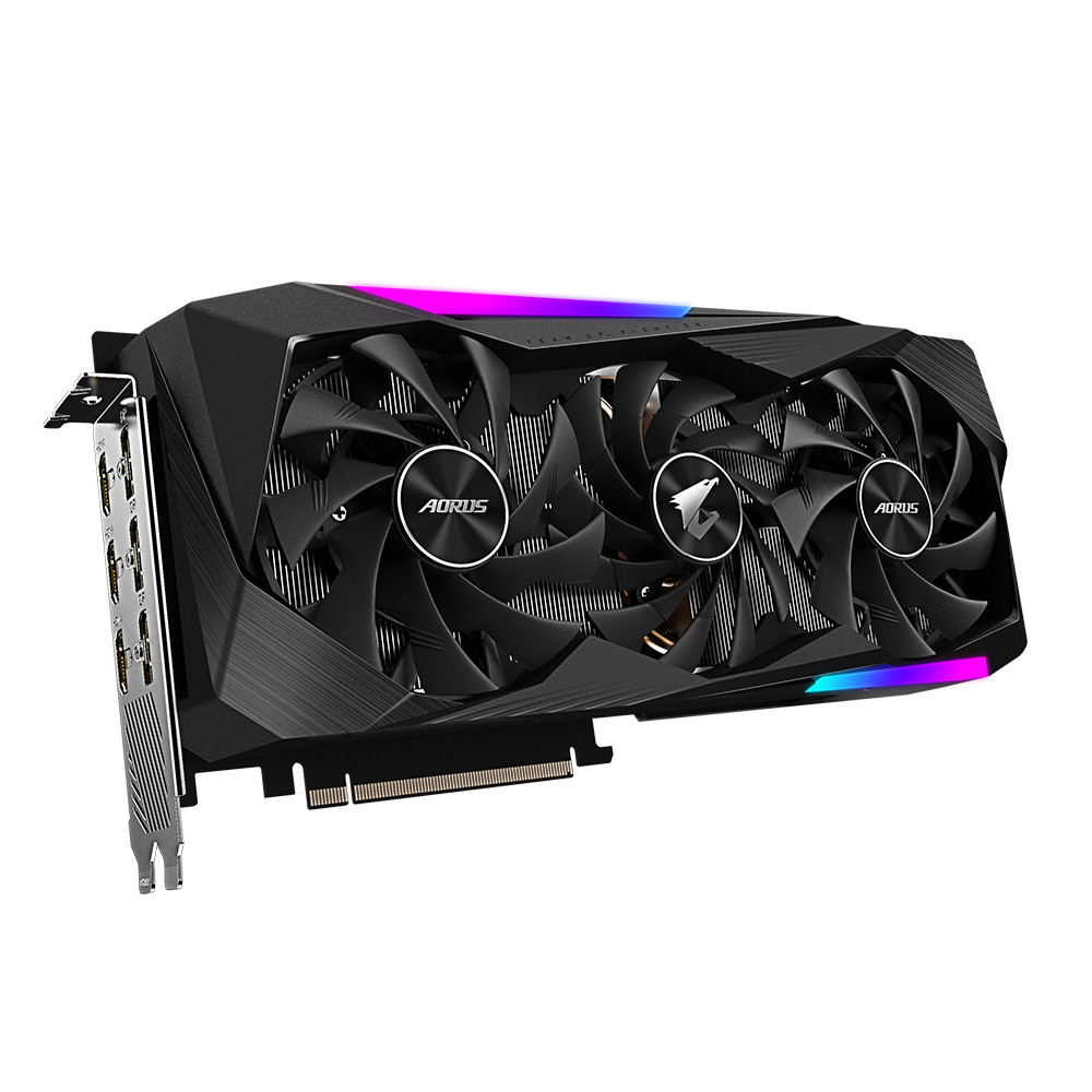 Card màn hình Vga Gigabyte AORUS RTX 3070 MASTER GV N3070 AORUS M 8GD - Hàng chính hãng