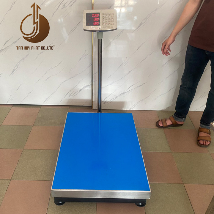 Cân Điện Tử Tính Tiền JPS - Mặt Bàn Cân 600x800MM - Đầu Chống Nước