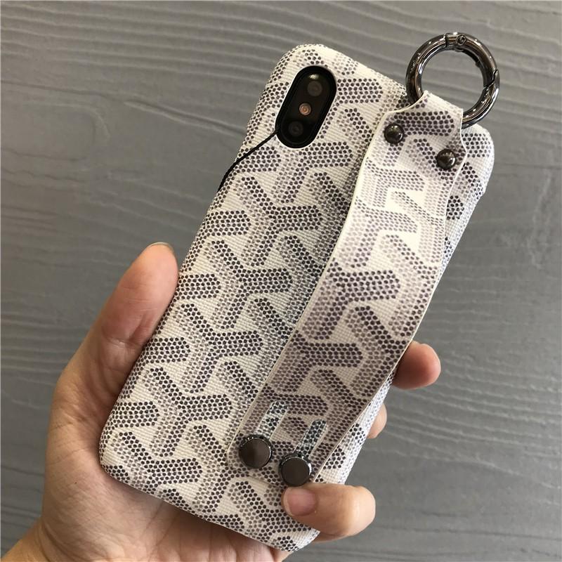 Ốp lưng G O Y A R D Cao Cấp Có Dây Móc Tay Cho Dòng Iphone X / Xs Max