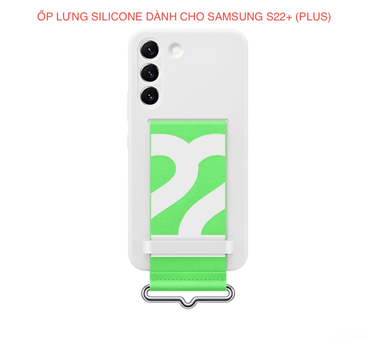 Ốp Lưng Thời Trang Silicone Siêu Đẹp Dành Cho Samsung Galaxy S22+ (Plus) EF-GS906 Full Box Nguyên Seal