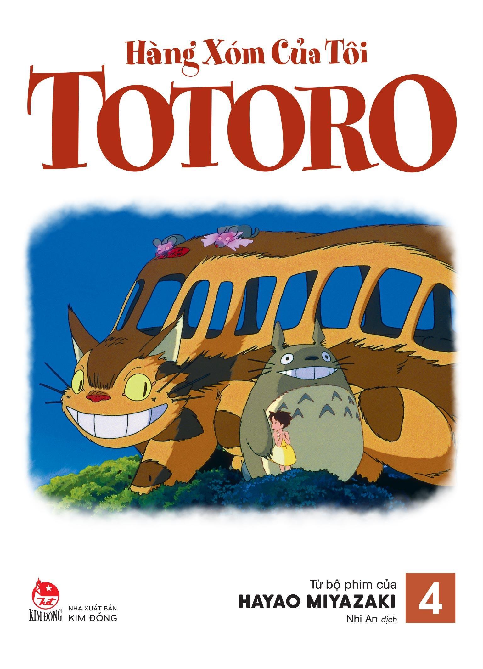 Sách - Hàng Xóm Của Tôi Totoro - Truyện Tranh Màu - Tập 4 - Tặng Kèm Filmstrip