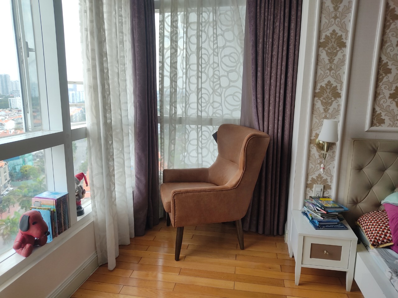Ghế bành màu da bò Signature Design A3000276