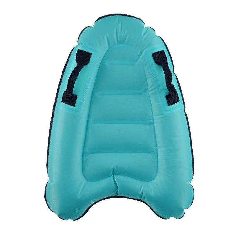 Inflatable Surf Board With Handles Lightweight Swimming Floating Surfboard Aid Mat Surfing Summer Water Fun Toy For Kids Adult