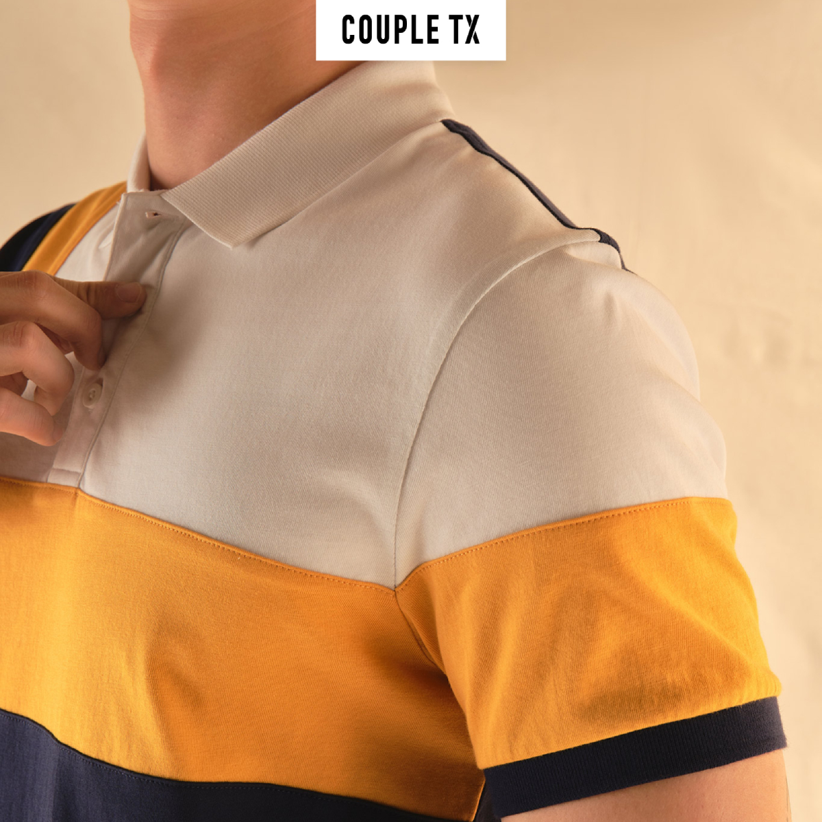 Áo Polo Nam Couple TX Phối Màu MPO 1010