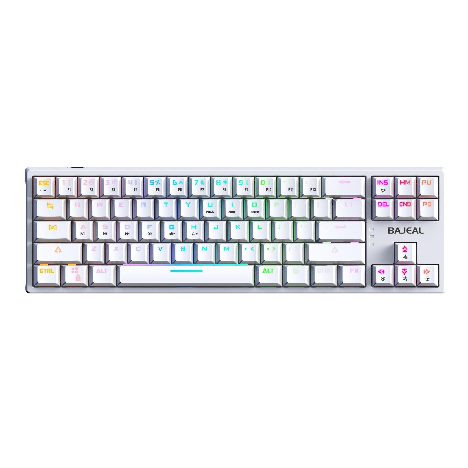 Wired Mechanical Gaming Keyboard Laptop White