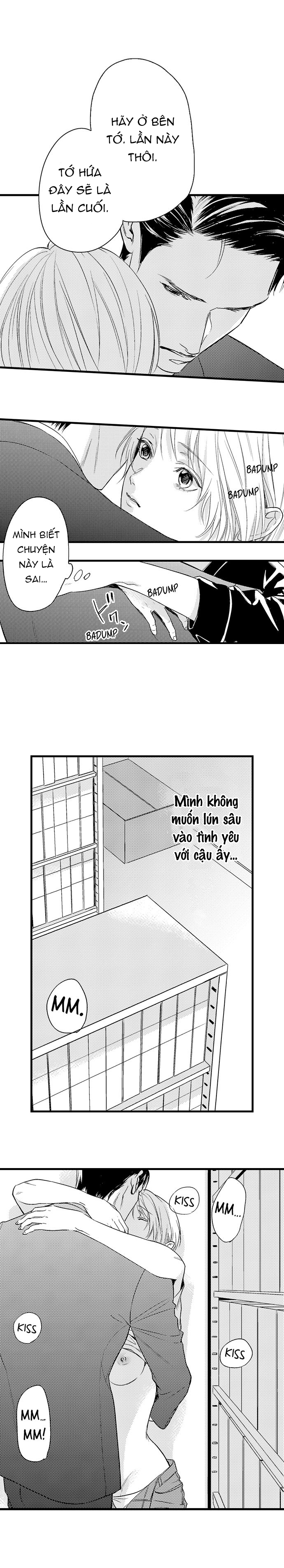 đêm ngoại tình đầu tiên, đắm chìm trong tình yêu không thể tha thứ chapter 18.2 2