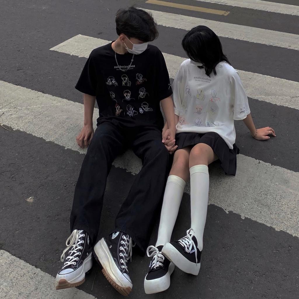 Áo Thun Local Brand Sadboiz Bunny & Bear Nam Nữ Unisex Full Mạc