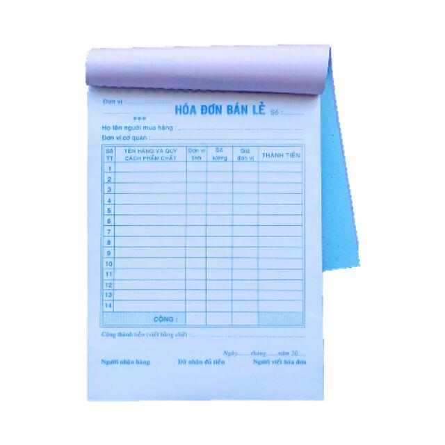 Hóa đơn bán lẻ A5