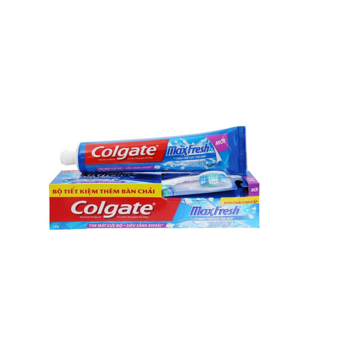 Kem đánh răng Colgate MaxFresh Cực The Mát 230g