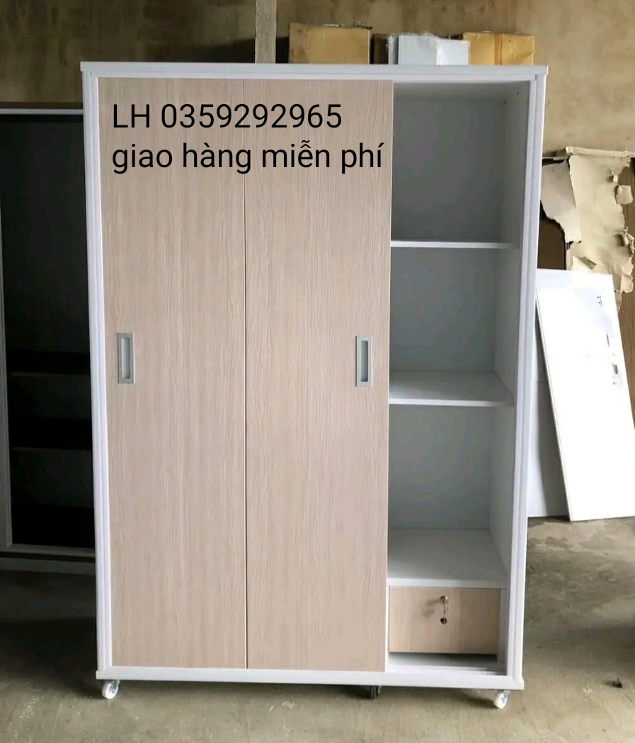 Tủ nhựa đài Loan 3 cánh cửa lùa