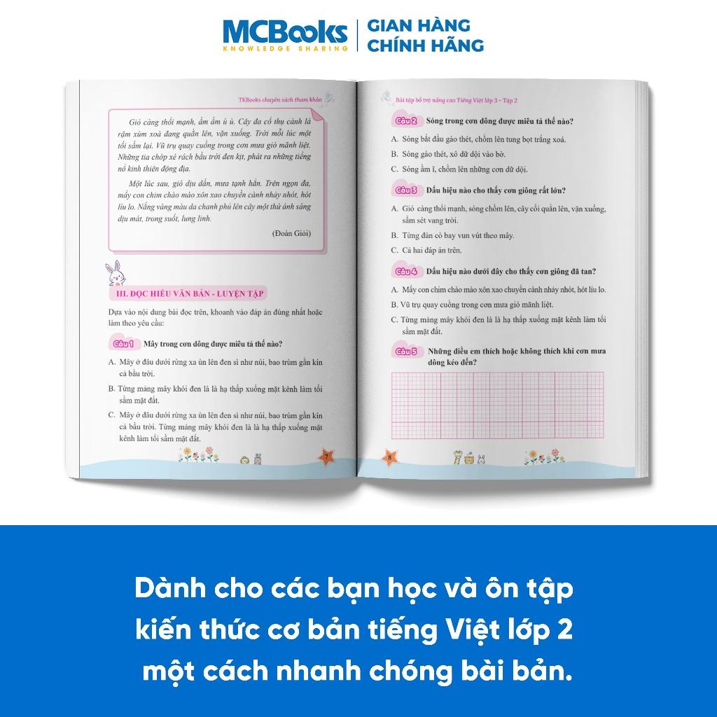 Sách Combo Bài Tập Bổ Trợ Nâng Cao Tiếng Việt Lớp 3 - Bản Quyền