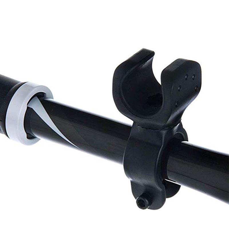 Giá Đỡ Đèn Pin Xoay 360 Độ Kèm Cao Su Chống Trượt Gắn Xe Đạp