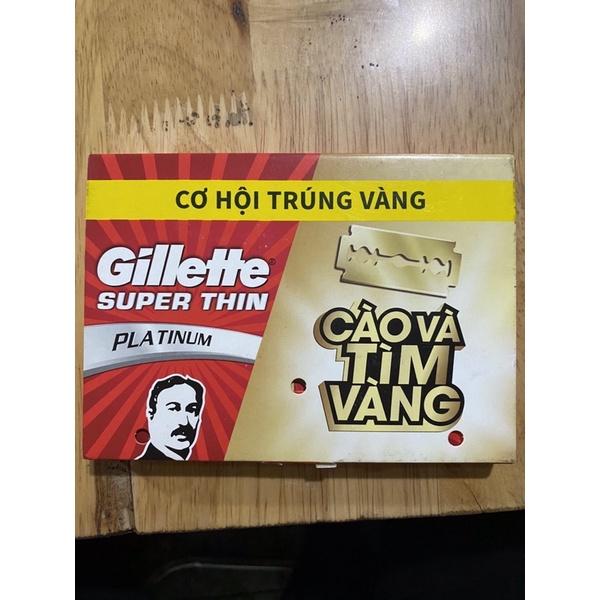 Lưỡi Lam Gillette - Hộp 100 Lưỡi
