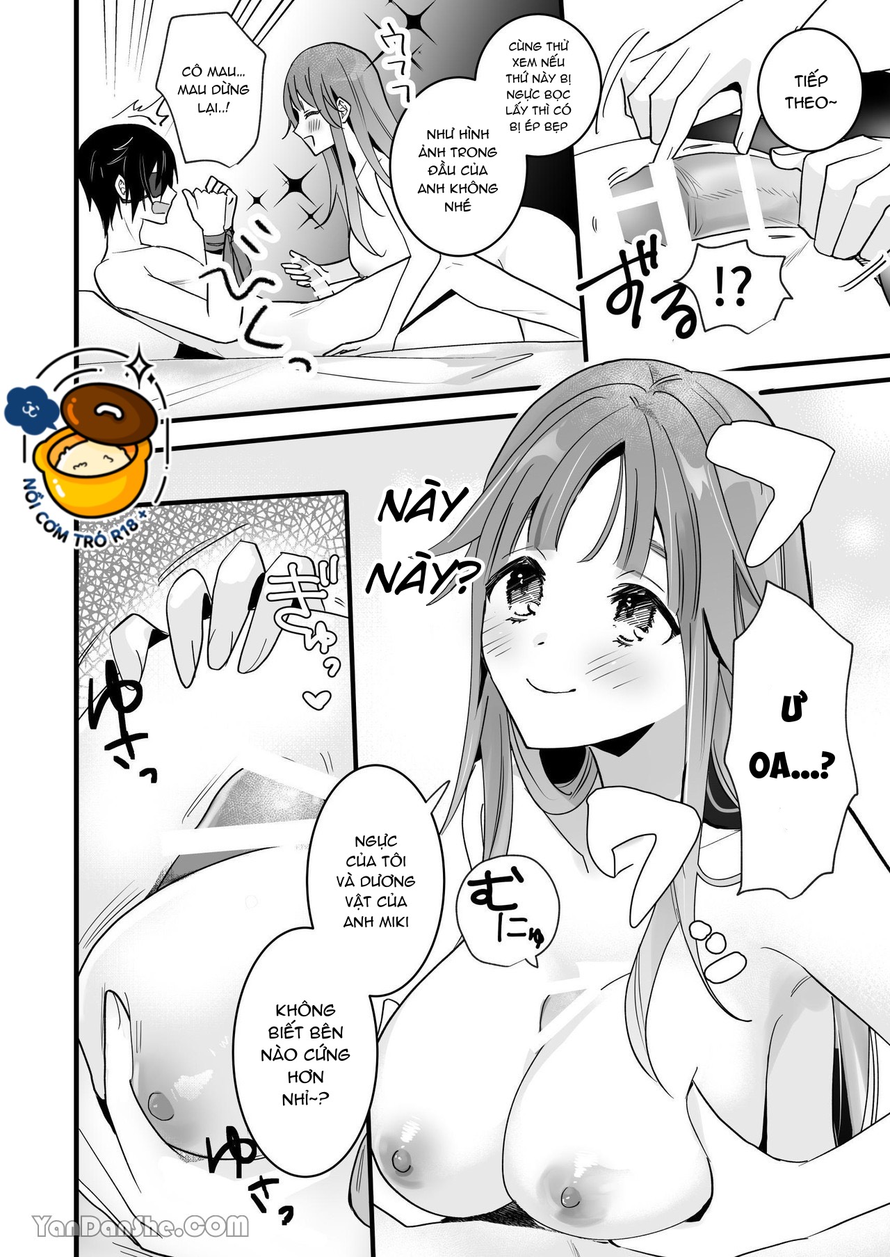 cô đồng nghiệp ngực to làm tôi sợ hãi chapter 2 16