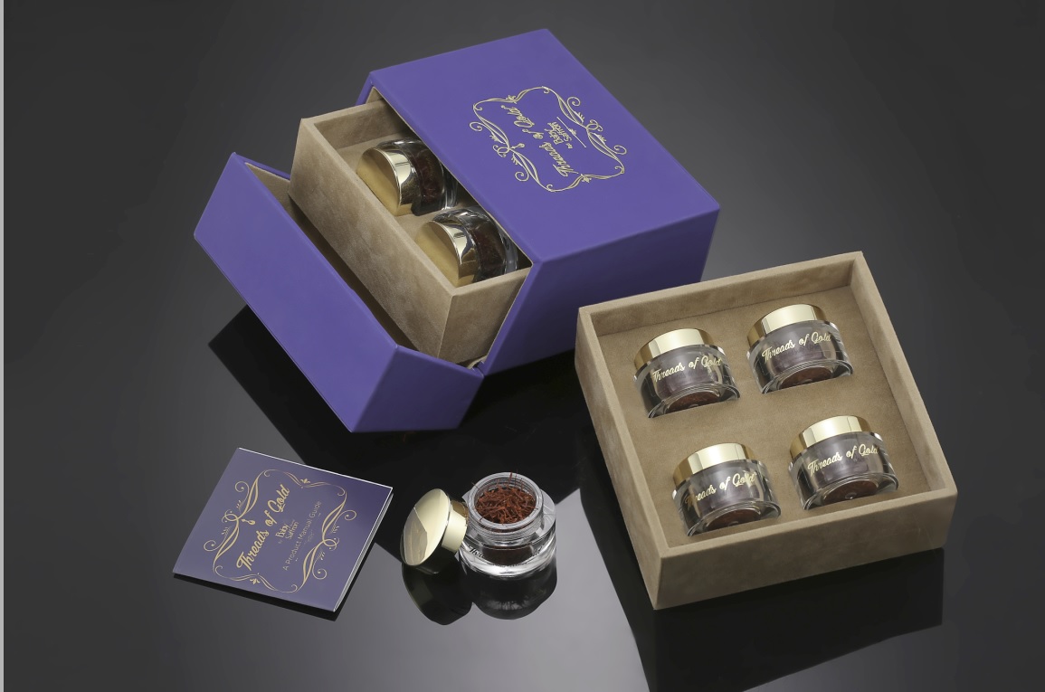 Nhụy Hoa Hghệ Tây Premium Saffron - Threads of Gold (Premium Product of Baby Brand) Hộp quà tặng 4 Grams