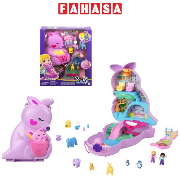 Đồ Chơi Polly Pocket Và Gia Đình Kangaroo Đáng Yêu - Polly Pocket HKV50/GKJ63