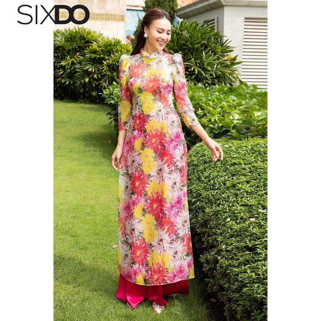 Quần lụa ống rộng thời trang SIXDO