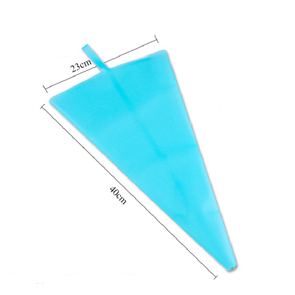 Túi bắt bông kem silicon 40cm