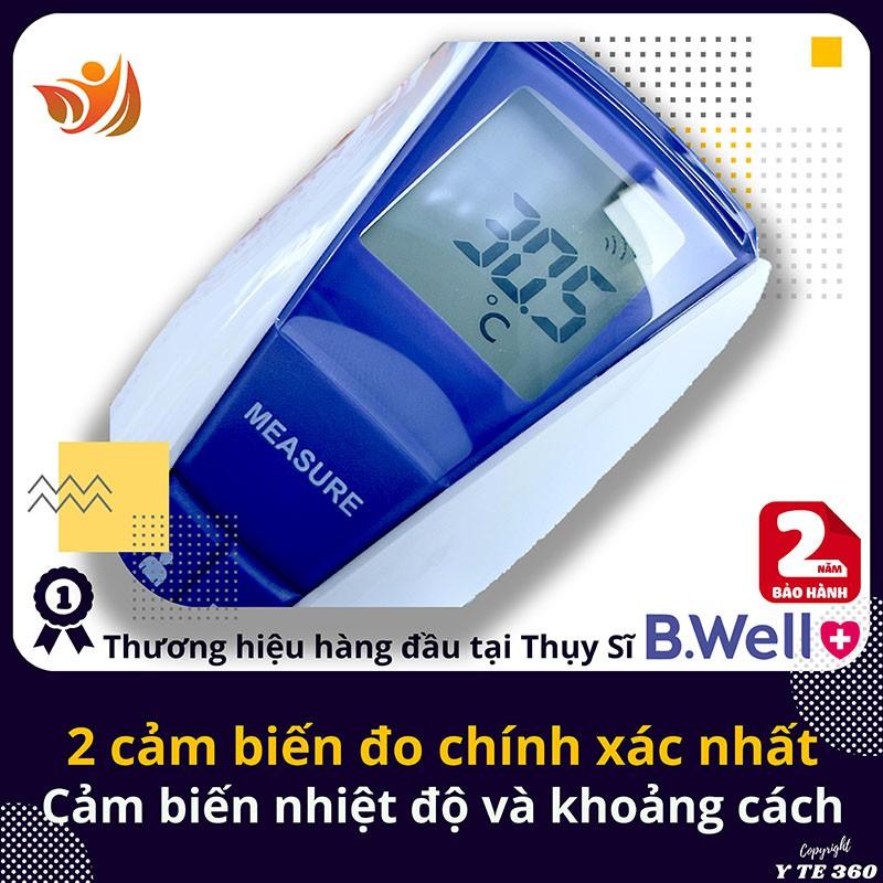 Nhiệt kế Điện Tử Hồng Ngoại Đo Trán B Well WF 5000 | Sản Xuất Tại Thụy Sĩ