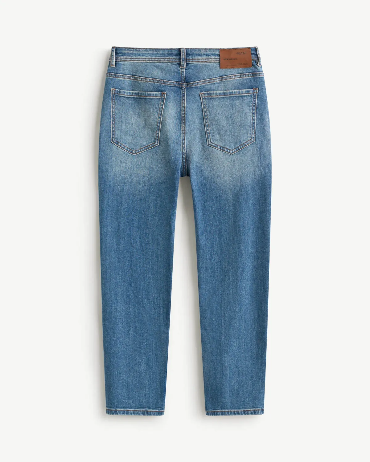 Quần Jeans Nam Ống Ôm Wash Form Slim Cropped - ROUTINE 10F25DPA060