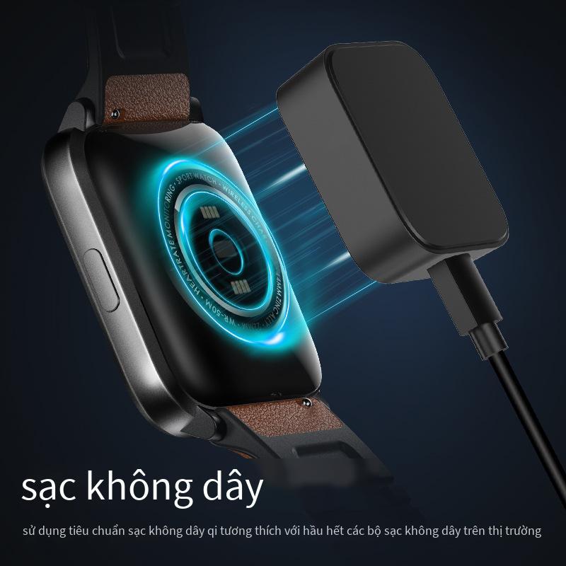 Đảm bảo chất lượng bùng nổ Đồng hồ thông minh GT5 sạc không dây oxy máu thật nhịp tim nhiệt độ siêu mỏng chống nước IP68