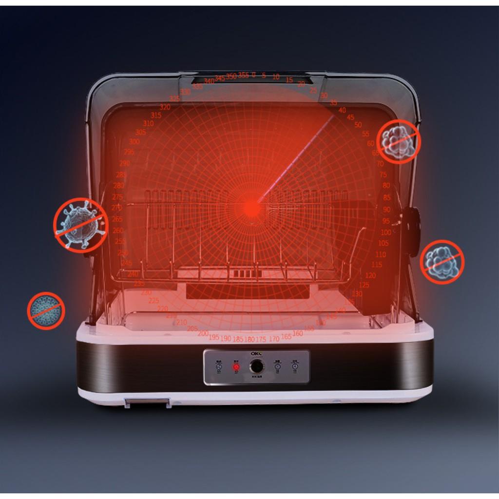 TỦ CHÉN DĨA SẤY KHÔ DIỆT KHUẨN OKC THẾ HỆ MỚI 2021