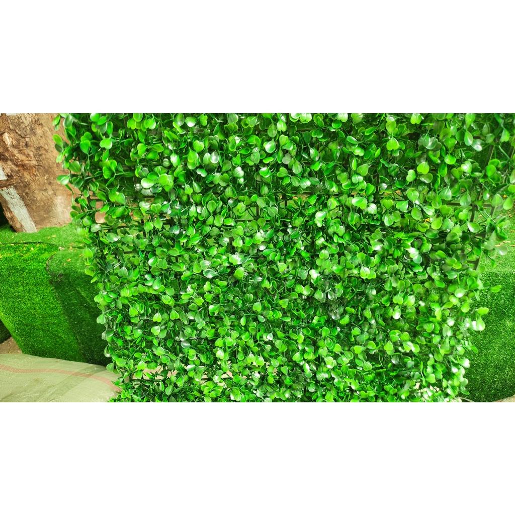 Thảm cỏ xà lách xoong, cỏ giả trang trí, hoa giả trang trí tiền cảnh, hoa trang trí tết kích thước 40x60cm
