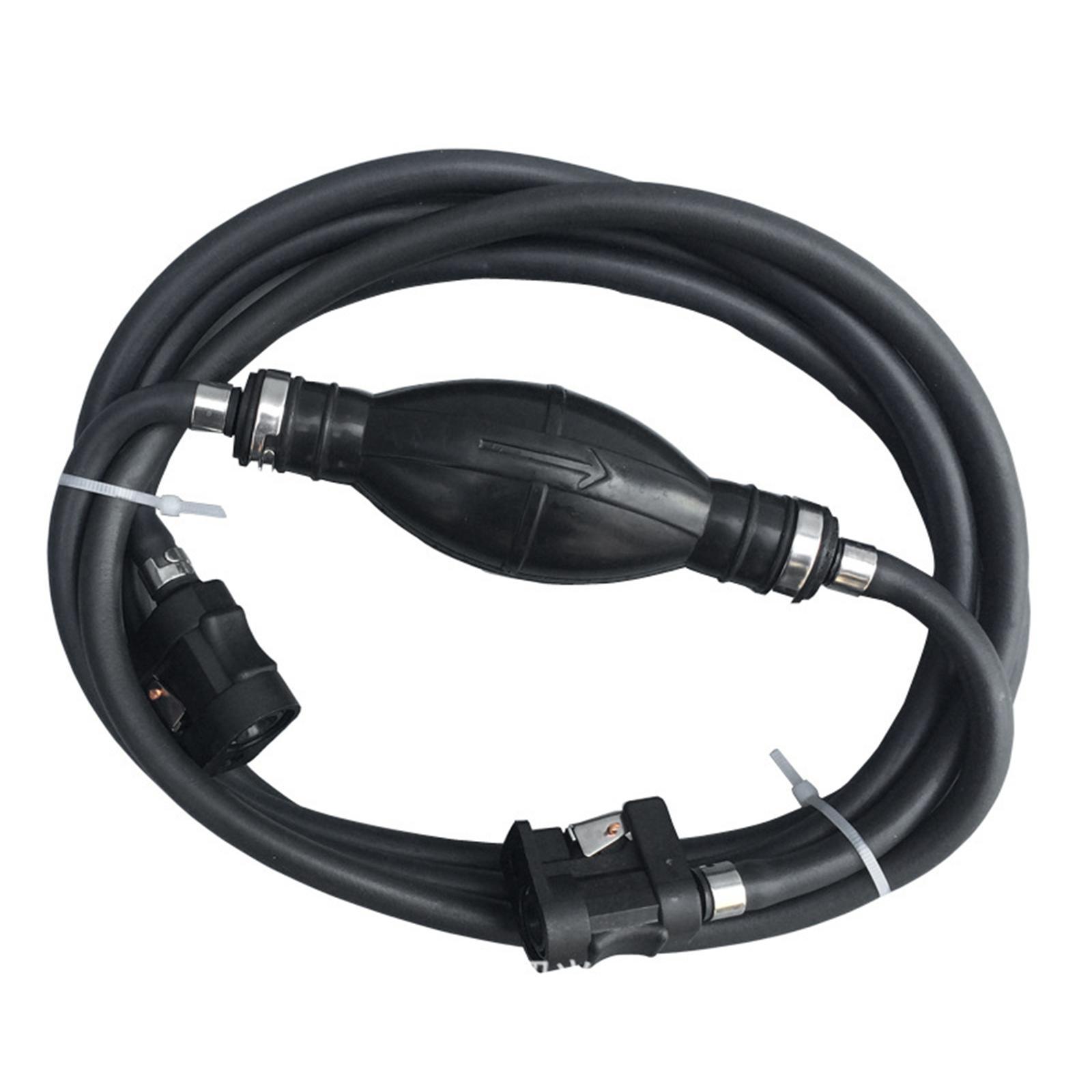 6mm Fuel Line Gas Hose Outboard Motor Tank Motor RVs Assembly