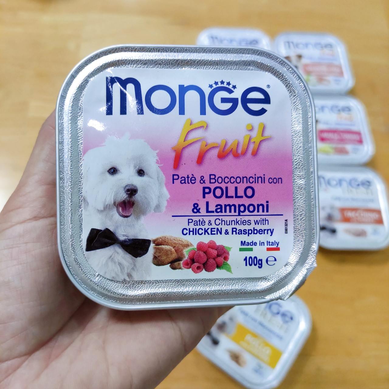 Pate Cho Chó Monge Nhiều Vị Thơm Ngon, Pate Monge Hãng Monge Ý 100g