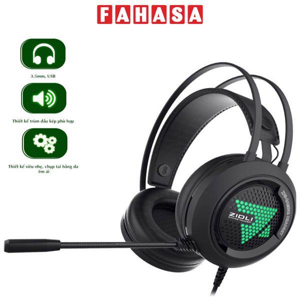 Tai nghe Gaming 3.5 mm Born to Fight - Zidli ZH6
