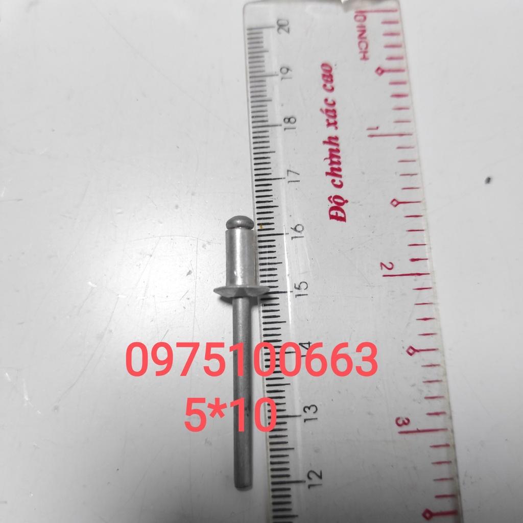 Rive Nhôm 3x10mm,3x20mm,4x10mm,4x20mm,5x10mm,5x20mm/ 100gram - Đinh rive rút