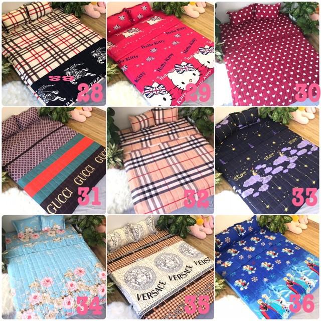 Set ga gối poly 1m8 mẫu cung hoàng đạo