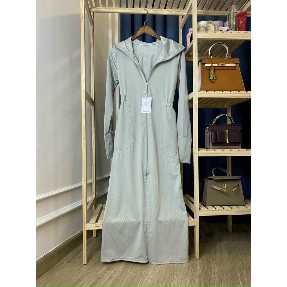 Áo chống nắng nữ THE MEI 1992 cao cấp - Áo chống nắng dài tay chất cao cấp mát mịn dáng dài chít eo thời trang