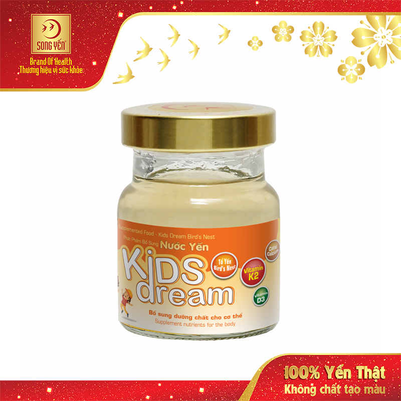 Nước Yến Kids Dream Song Yến (Lốc 6 x 70ml)