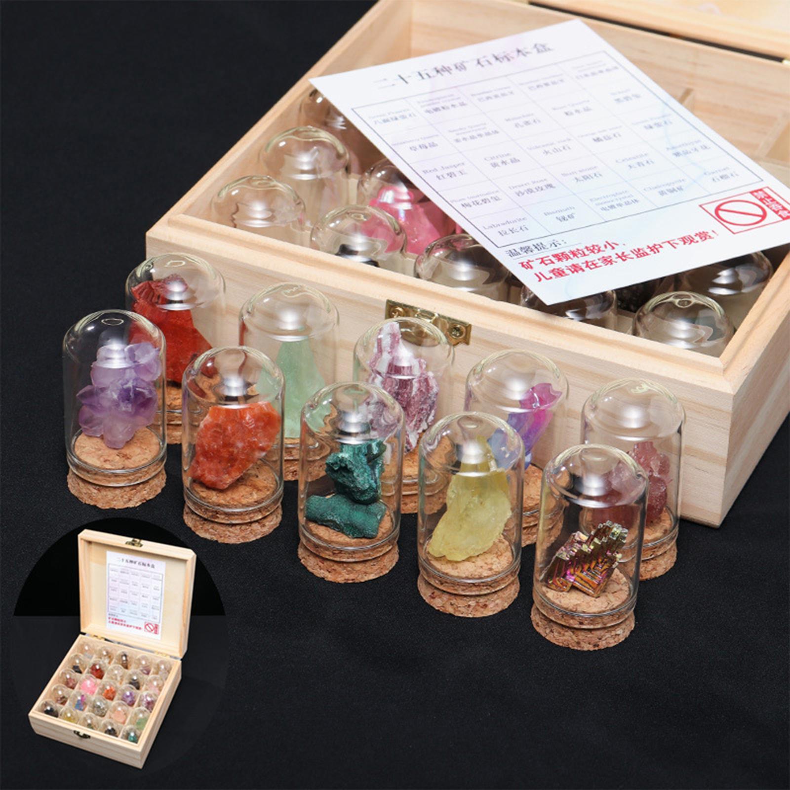 Novelty Rock and Mineral Collection for Adults Boys Birthday Gift