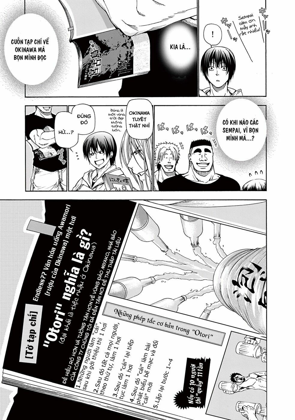 cô gái thích lặn - grand blue chapter 12 51