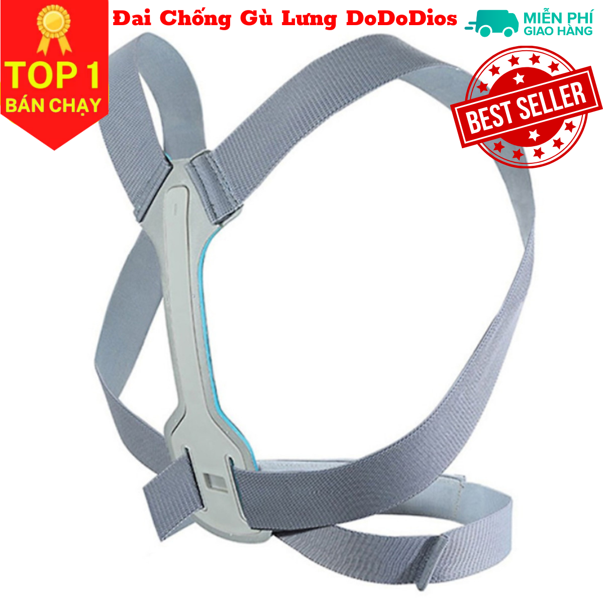 Đai chống gù lưng cho trẻ em Cân Nặng Từ 15kg Đến 40Kg mi04 - chính hãng DoDoDios